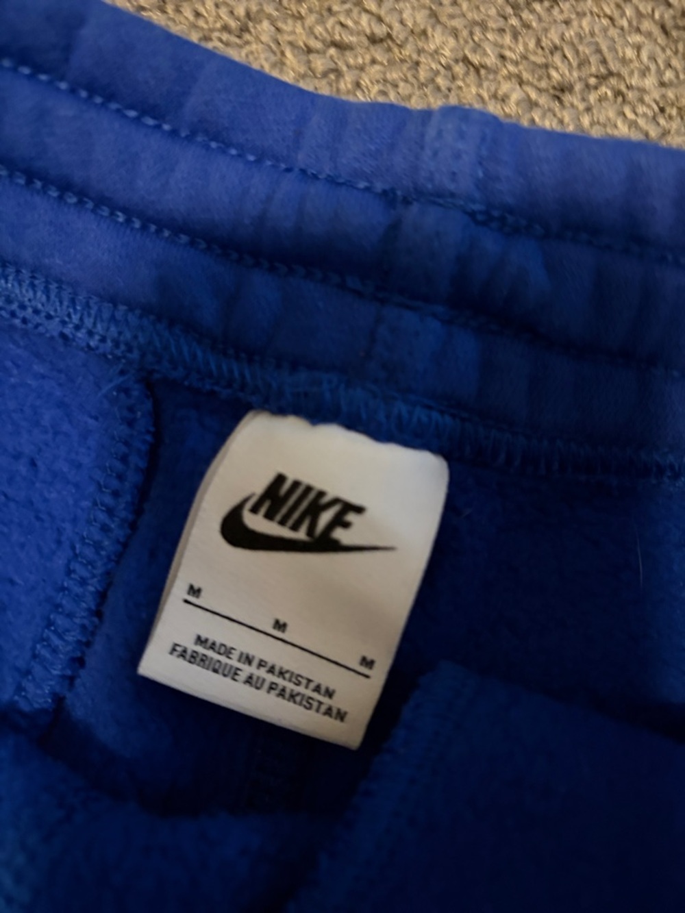 Men’s/ women’s Royal Blue  Jogger Sweatpants Nike new wot!